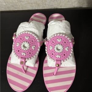Women’s jack roger jelly sandals size 9